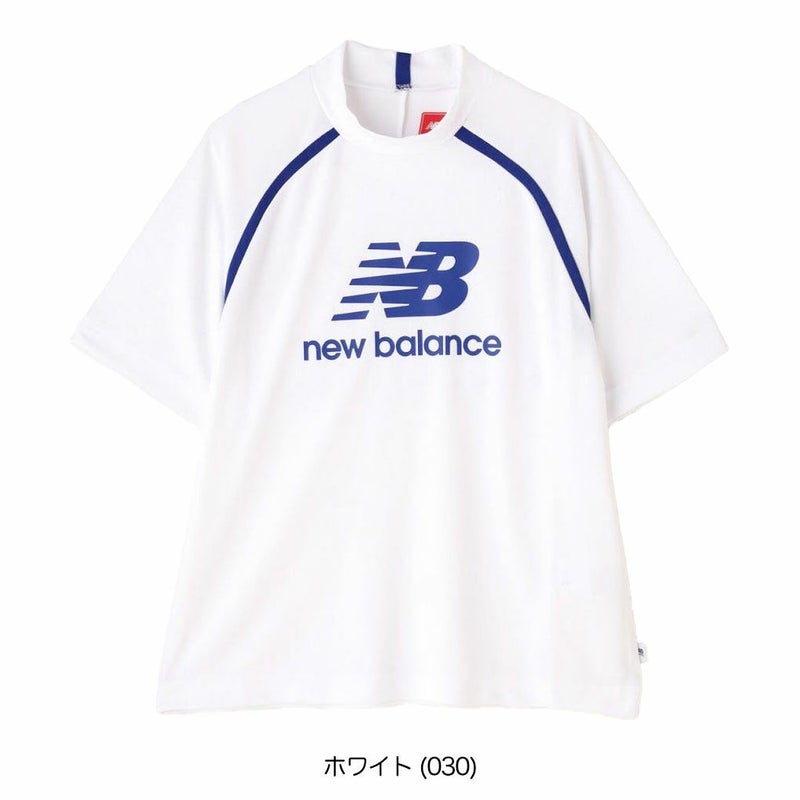 ニューバランハーフスリーブモックネックプルオーバー012-5166511レディースゴルフウェアnewbalance2025春夏モデル日本正規品