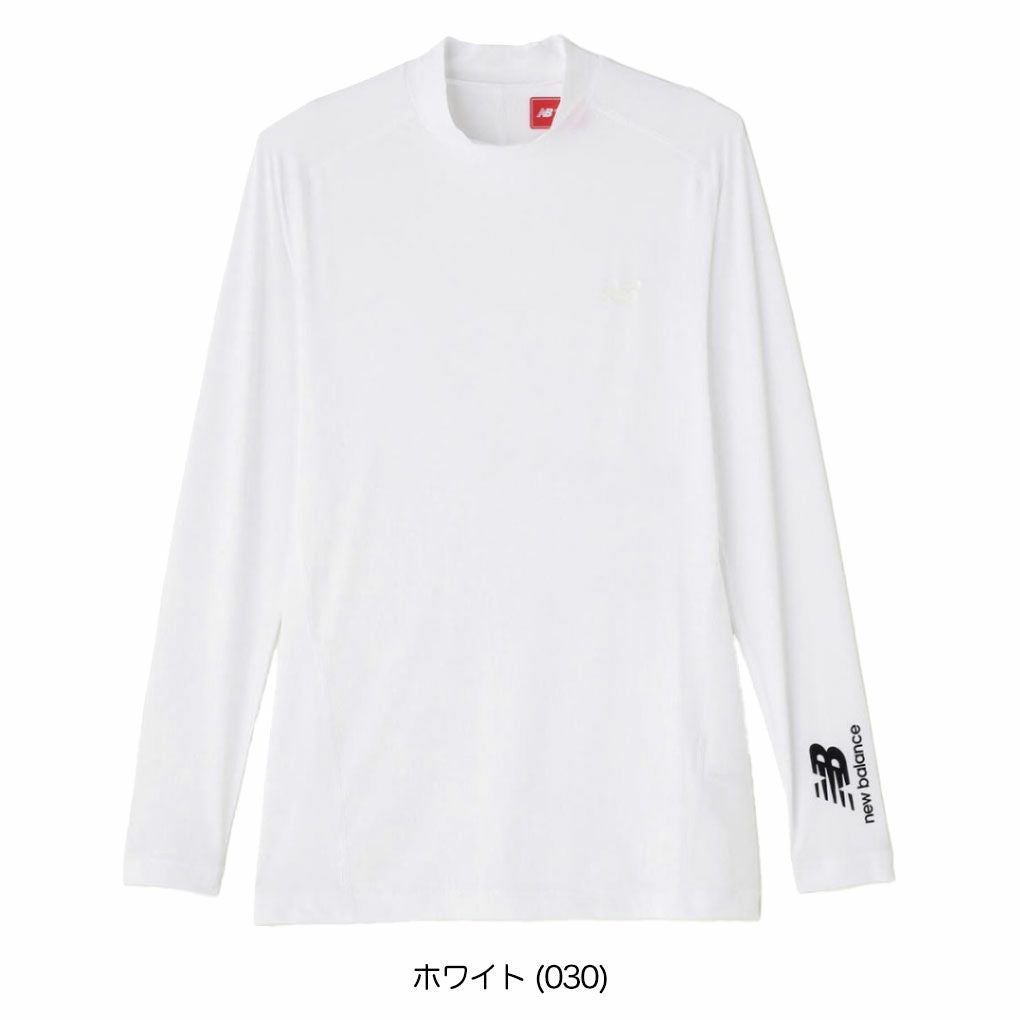 ニューバランス接触冷感UVモックネックインナープルオーバー012-5967001メンズゴルフウェアnewbalance2025春夏モデル日本正規品