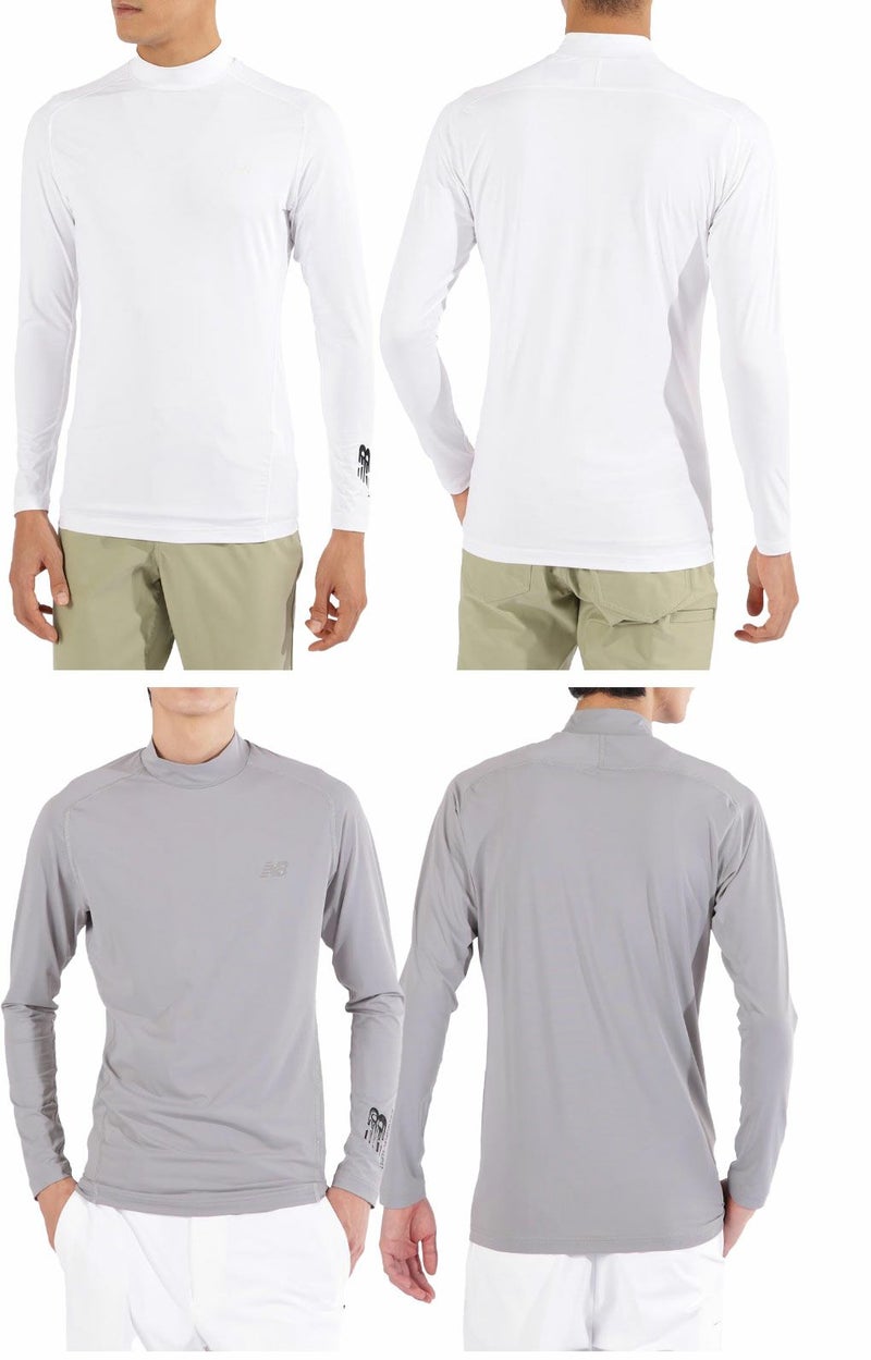 ニューバランス接触冷感UVモックネックインナープルオーバー012-5967001メンズゴルフウェアnewbalance2025春夏モデル日本正規品