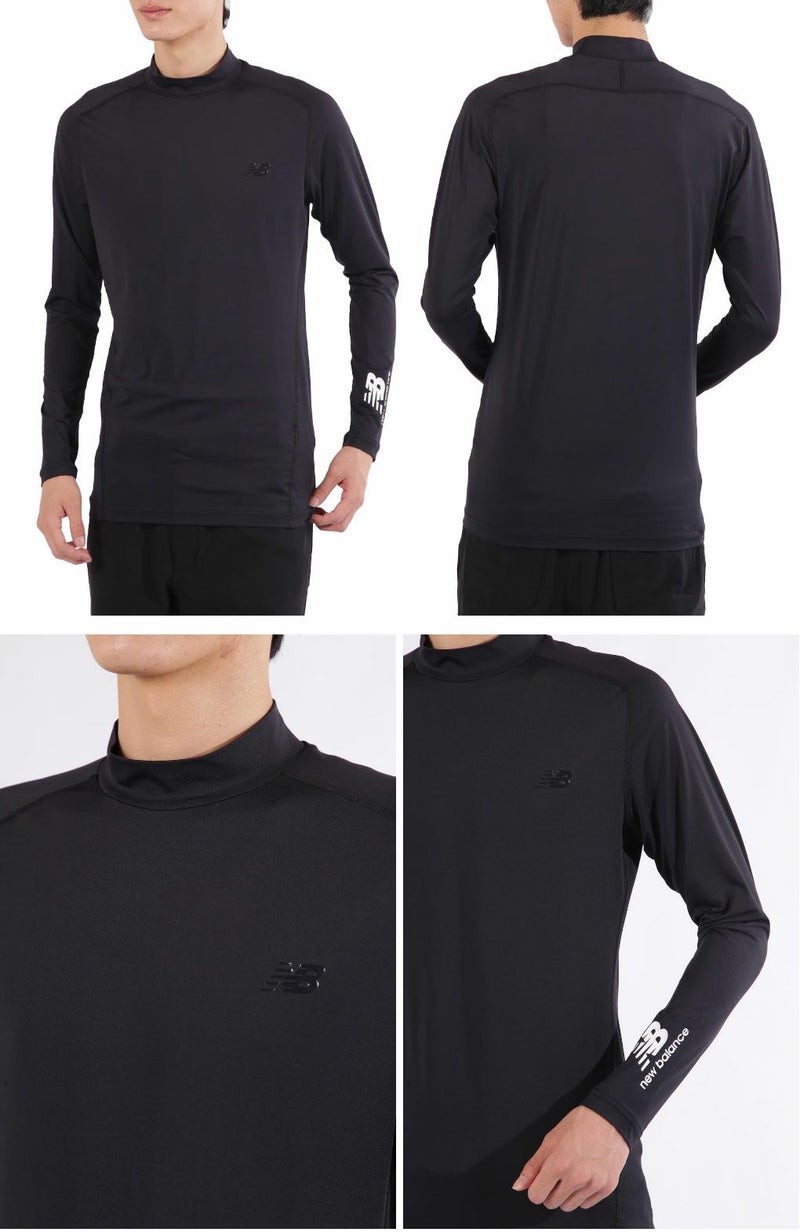 ニューバランス接触冷感UVモックネックインナープルオーバー012-5967001メンズゴルフウェアnewbalance2025春夏モデル日本正規品