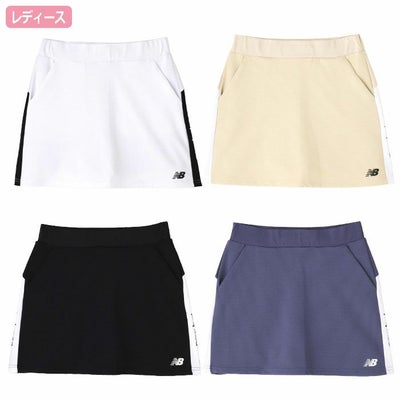 ニューバランス接触冷感インナー付きジャージースカート012-5134508レディースゴルフウェアnewbalance2024秋冬モデル日本正規品