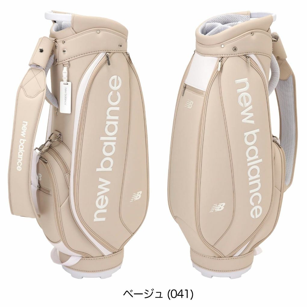 ニューバランスゴルフキャディバッグ8.5型46インチ対応012-5980501レディースnewbalance2025年モデル日本正規品