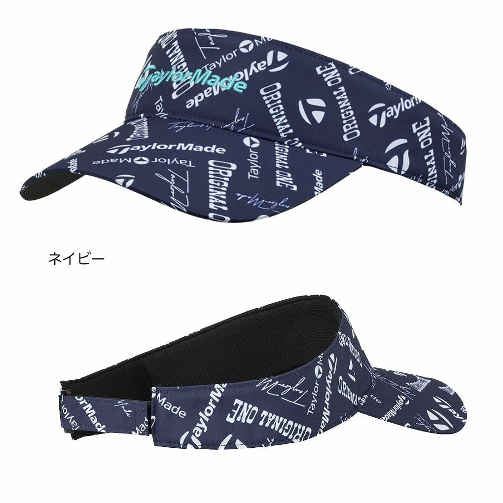 テーラーメイドMグラフィックバイザーUN556メンズゴルフキャップ帽子ゴルフTaylorMade日本正規品2025春夏モデル