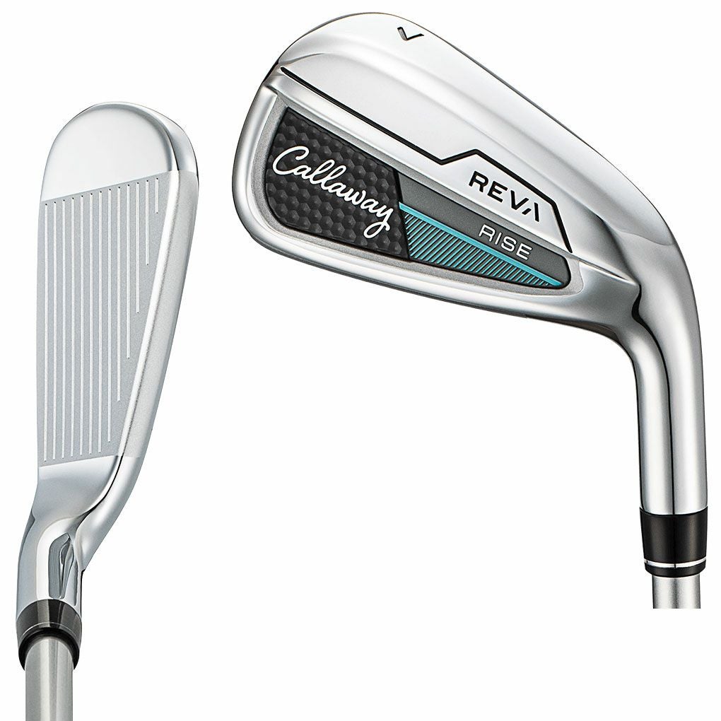 キャロウェイREVARISEアイアン5本セット(7-9,PW)レディース右用ELDIO40forCallawayLDYカーボンシャフト日本正規品2025年モデル