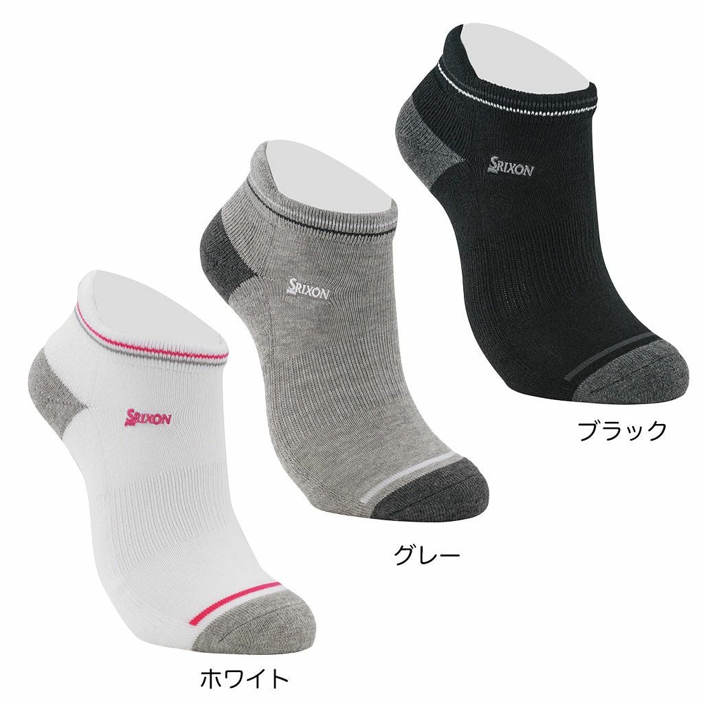 スリクソンレディスアンクルソックスSWO4450レディースゴルフウェア靴下SRIXONダンロップ日本正規品