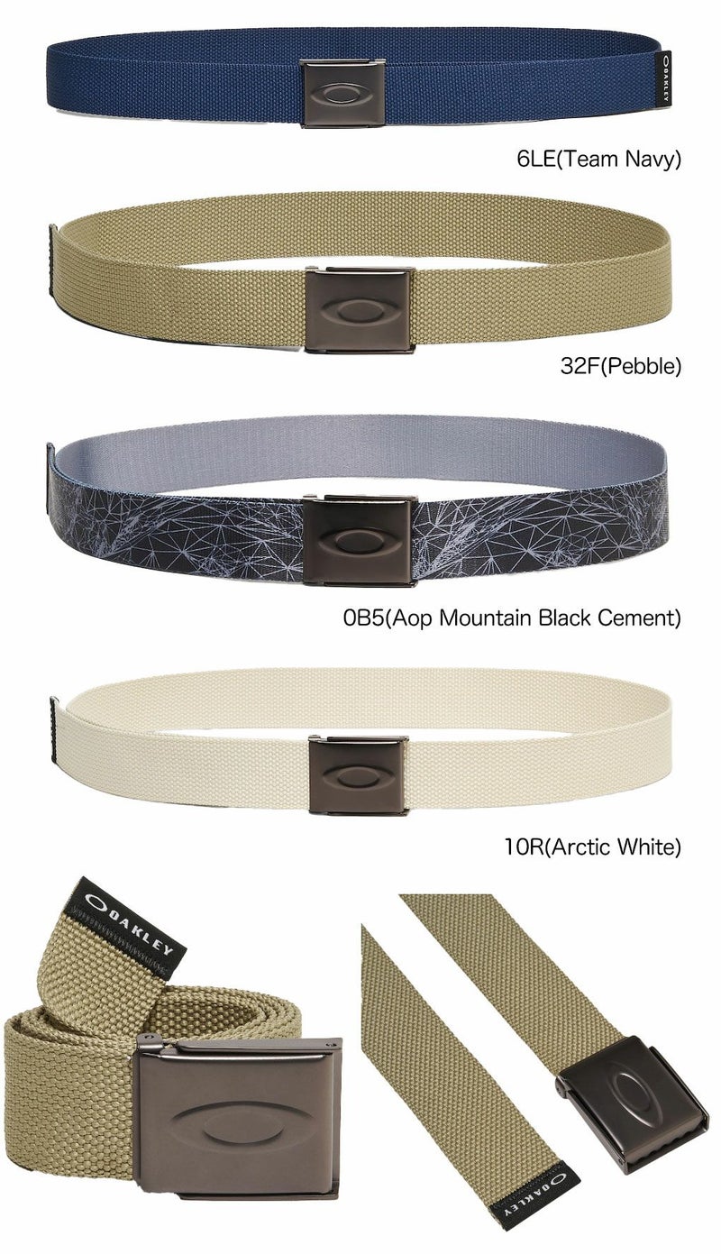 オークリーOAKLEYメンズベルト96815EllipseWebBeltゴルフウェア2025春夏モデル日本正規品