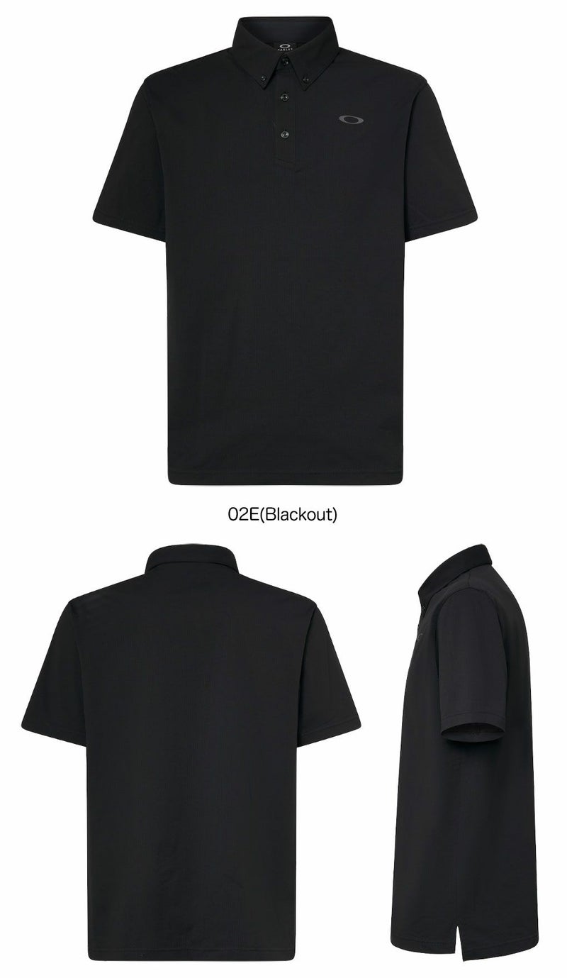 オークリーゴルフウェアFOA407567メンズ半袖シャツ2025春夏モデルOAKLEY日本正規品