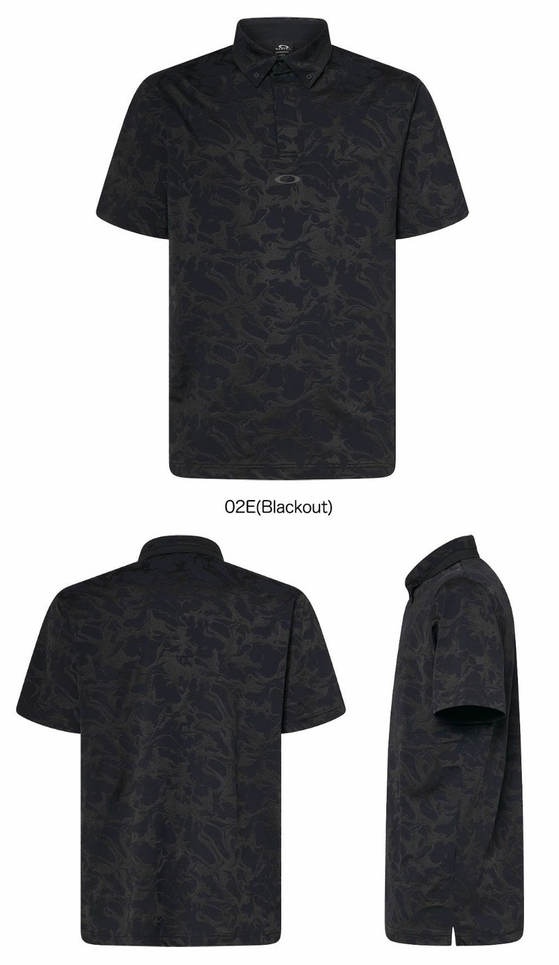 オークリーゴルフウェアFOA407568メンズ半袖シャツ2025春夏モデルOAKLEY日本正規品