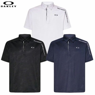 オークリーゴルフウェアFOA407676メンズ半袖シャツ2025春夏モデルOAKLEY日本正規品