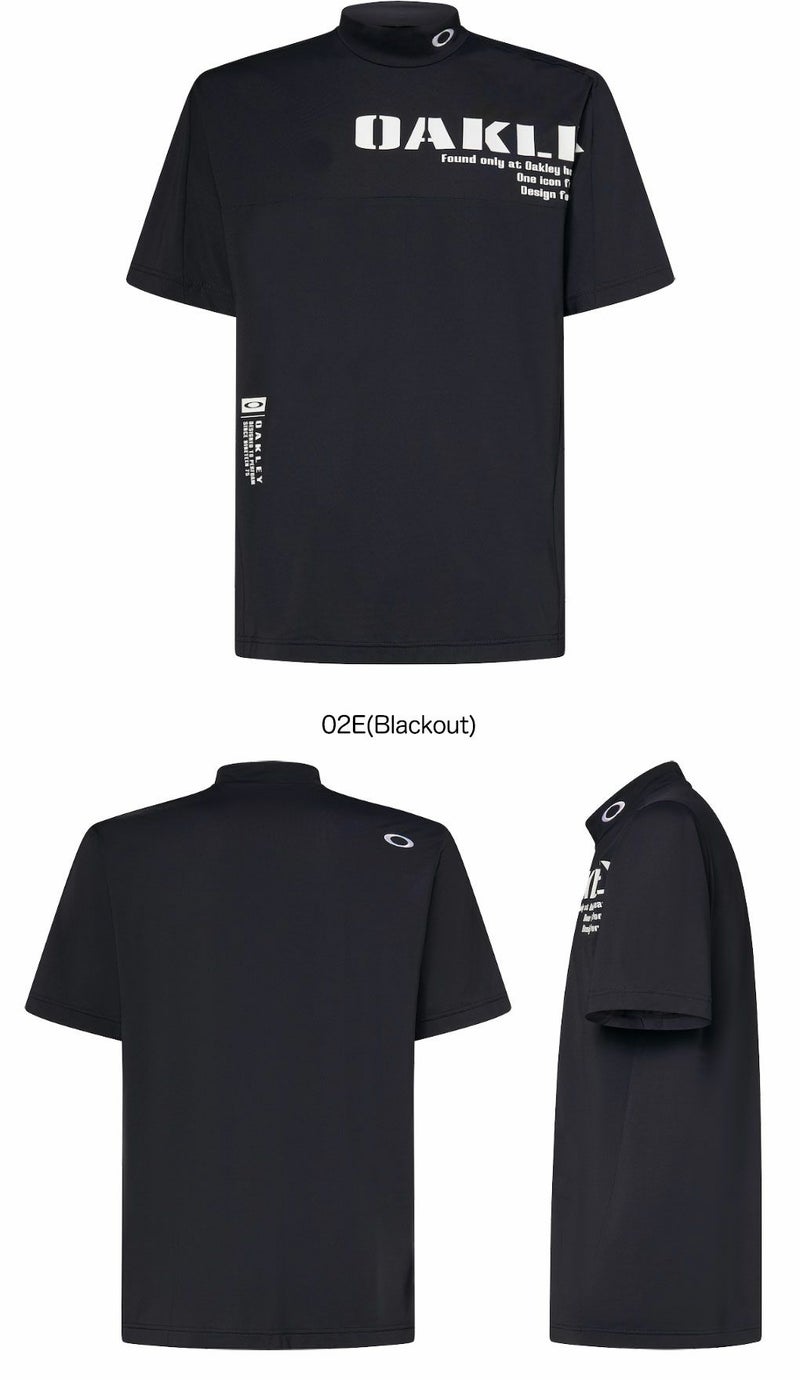 オークリーゴルフウェアFOA407677メンズ半袖シャツ2025春夏モデルOAKLEY日本正規品
