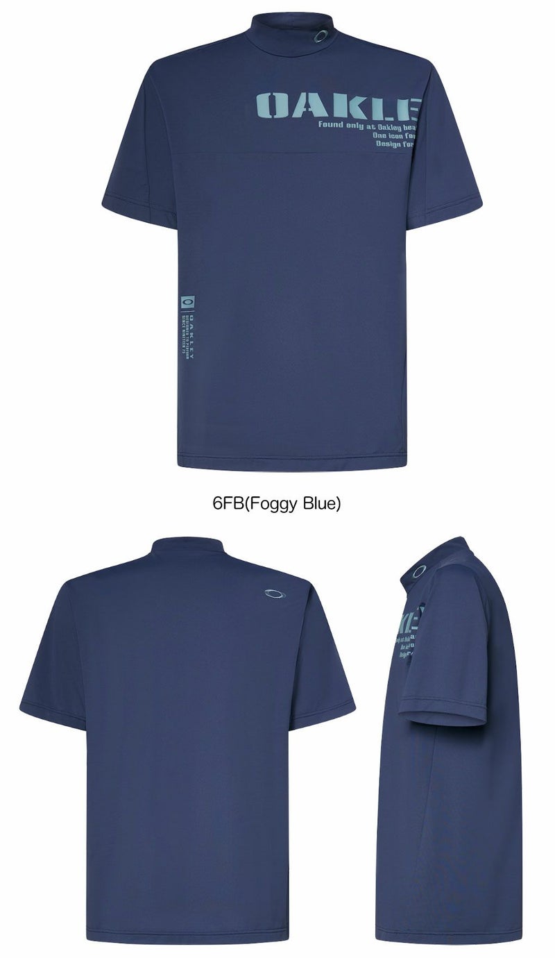 オークリーゴルフウェアFOA407677メンズ半袖シャツ2025春夏モデルOAKLEY日本正規品