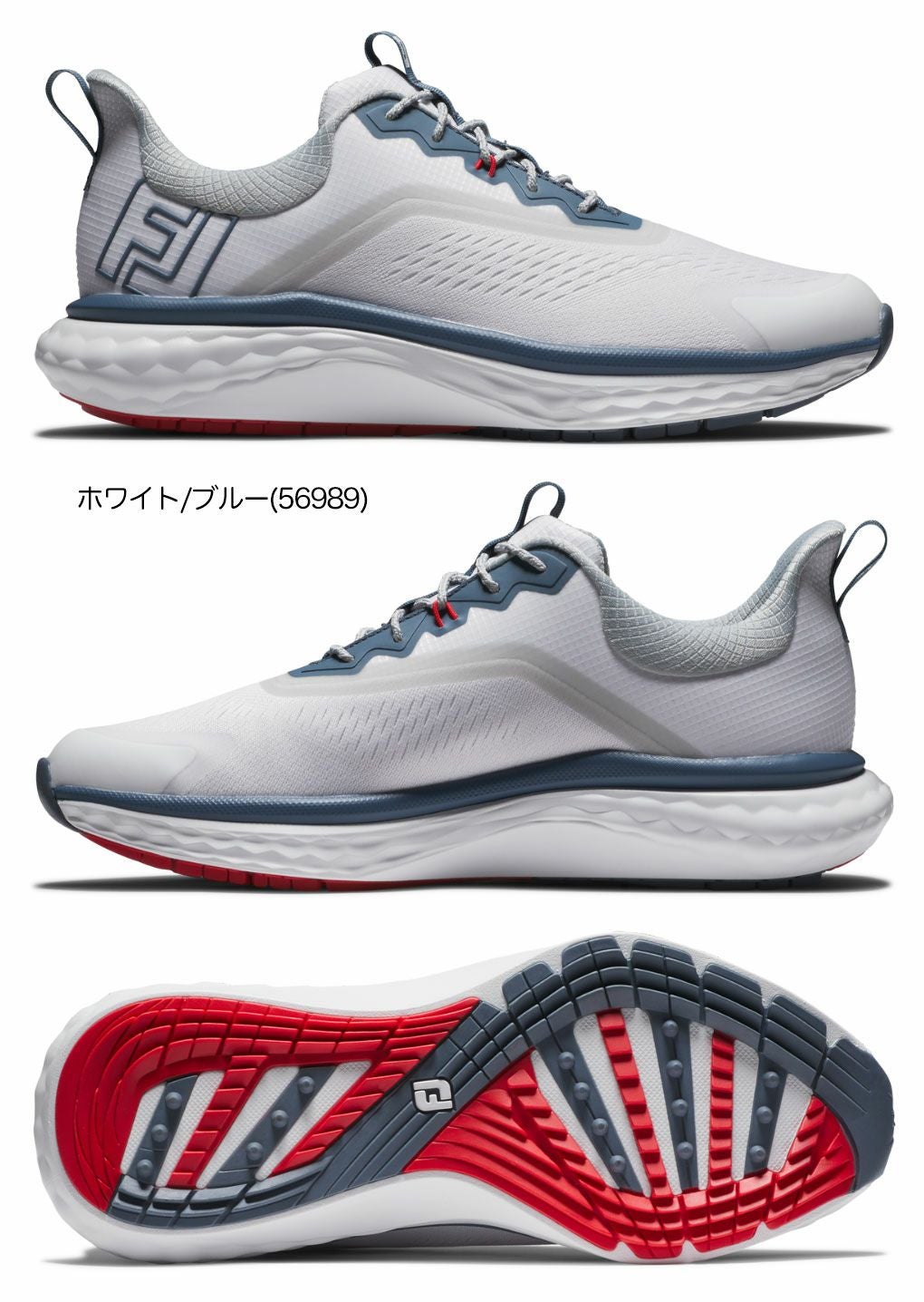 フットジョイゴルフシューズMEN'SFJクオンタムLACEDスパイクレスメンズ靴FOOTJOY2025年モデル日本正規品