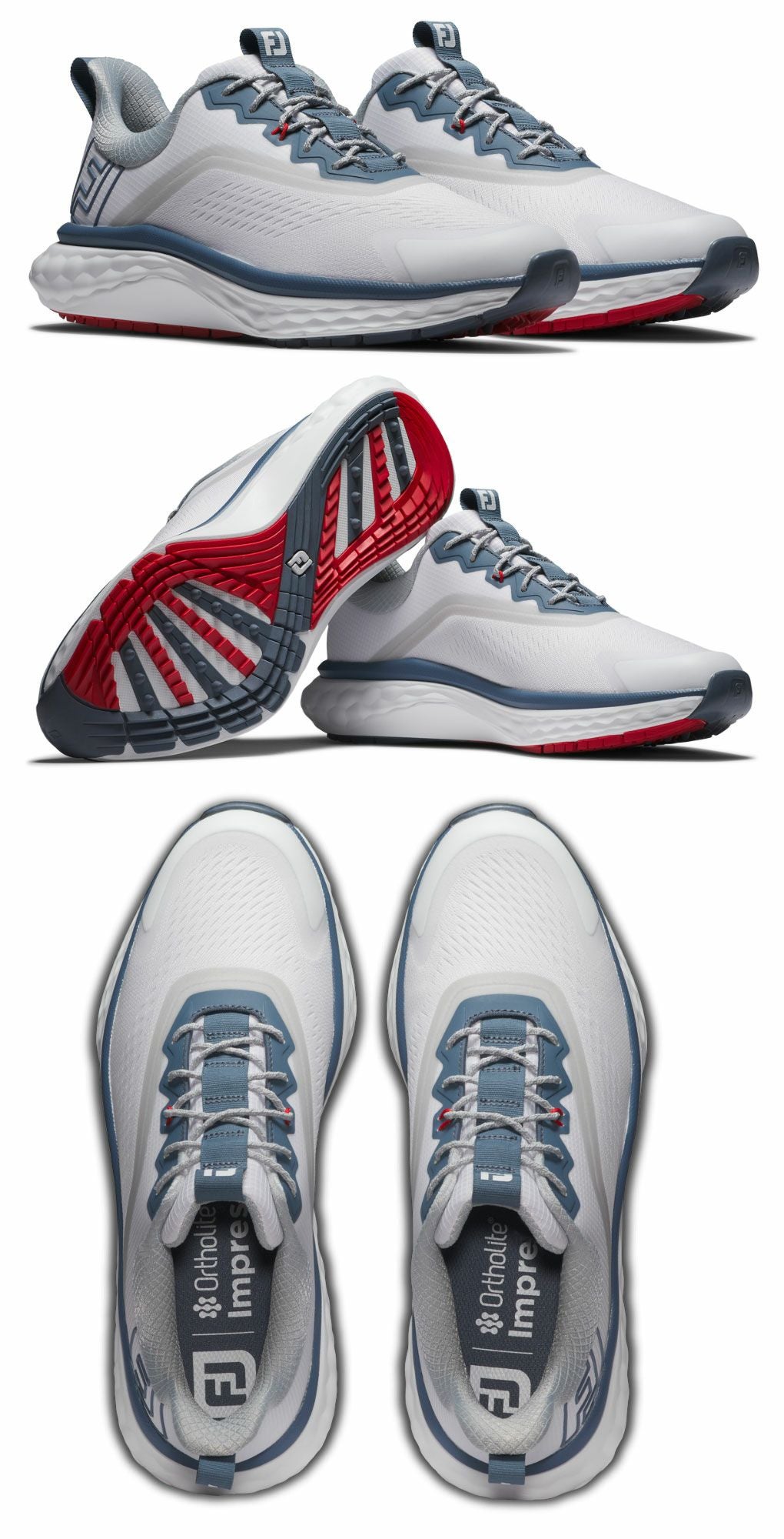 フットジョイゴルフシューズMEN'SFJクオンタムLACEDスパイクレスメンズ靴FOOTJOY2025年モデル日本正規品