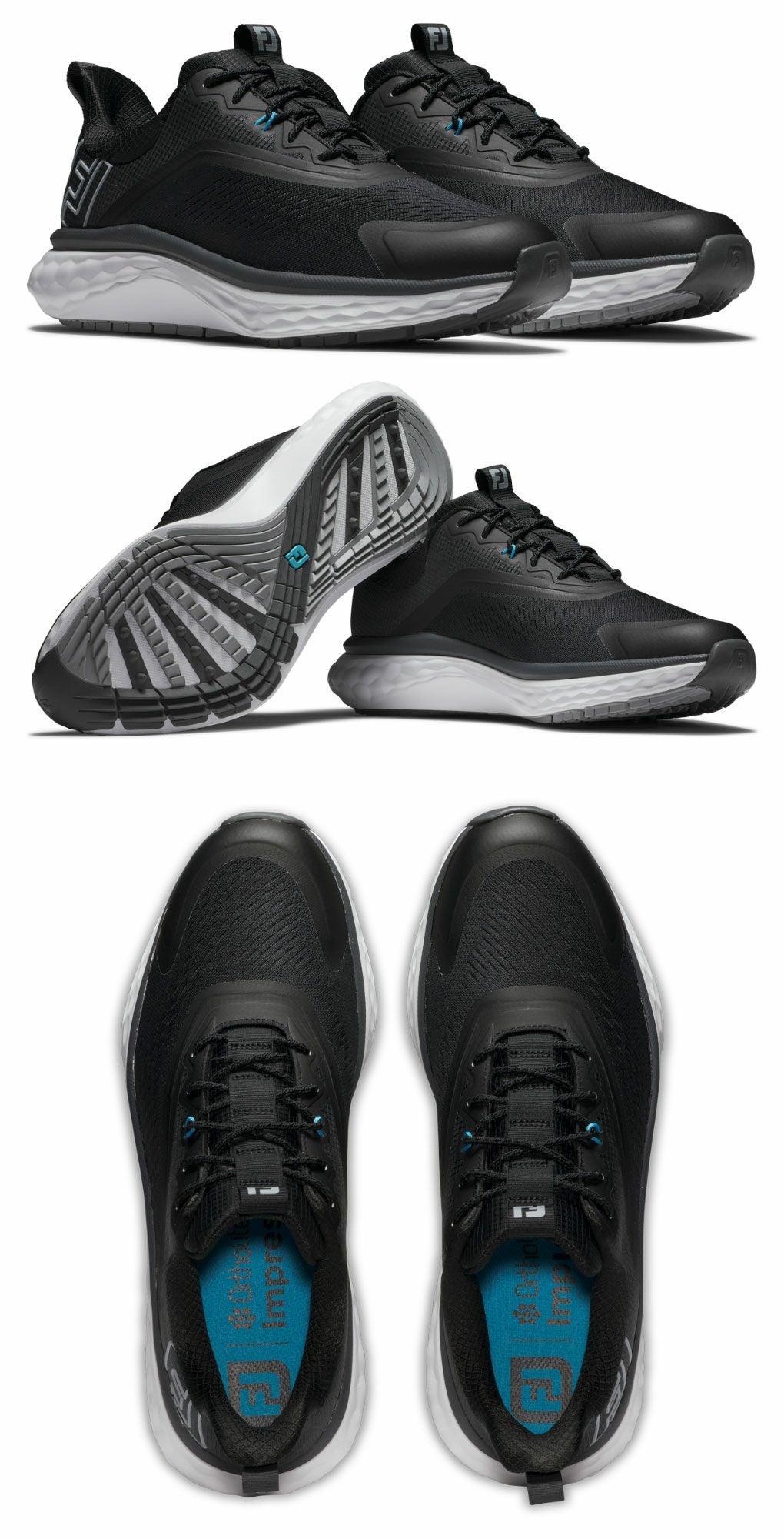 フットジョイゴルフシューズMEN'SFJクオンタムLACEDスパイクレスメンズ靴FOOTJOY2025年モデル日本正規品