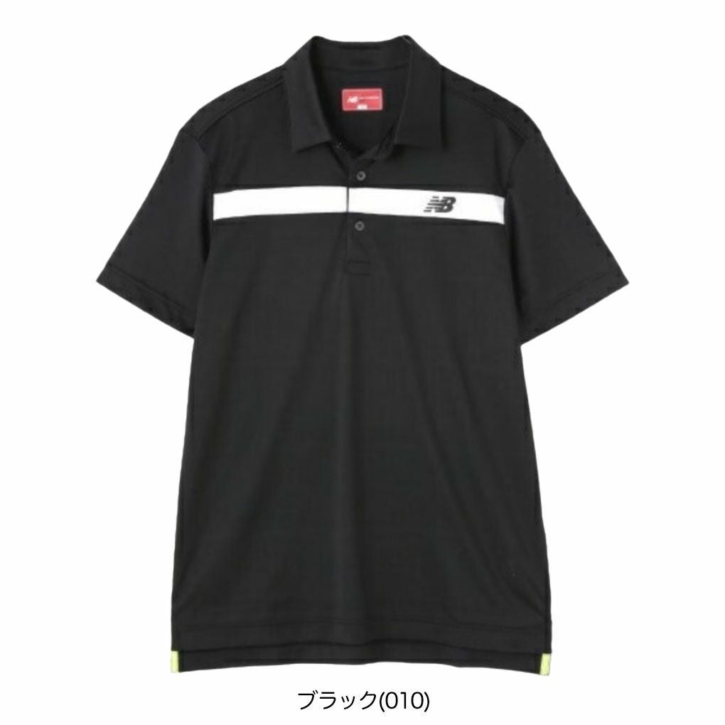 ニューバランスアウトラインステッチ半袖012-4168002メンズゴルフウェアnewbalance2025春夏モデル日本正規品