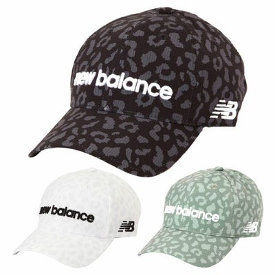 ニューバランスレオパード柄6パネルキャップ0125187014ゴルフキャップ帽子newbalance2025春夏モデル日本正規品
