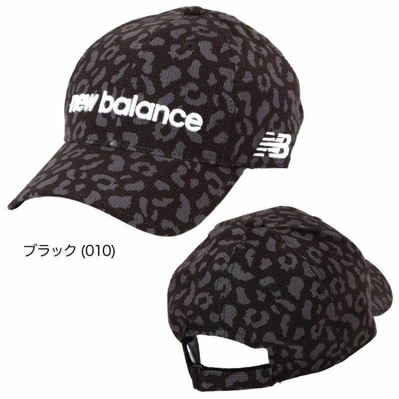 ニューバランスレオパード柄6パネルキャップ0125187014ゴルフキャップ帽子newbalance2025春夏モデル日本正規品