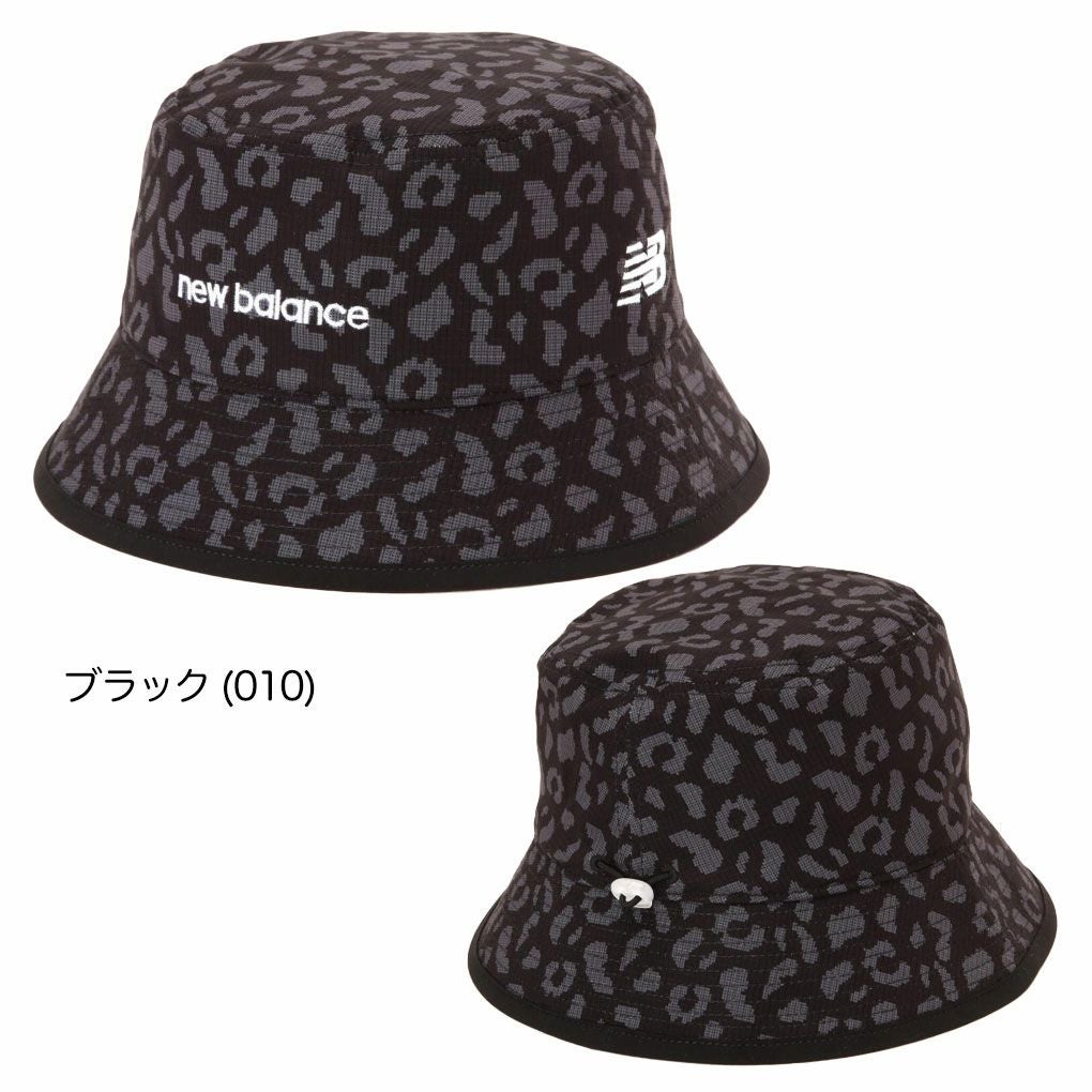 ニューバランスレオパード柄バケットハット0125187015ゴルフキャップ帽子newbalance2025春夏モデル日本正規品