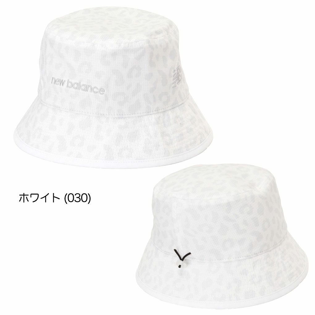 ニューバランスレオパード柄バケットハット0125187015ゴルフキャップ帽子newbalance2025春夏モデル日本正規品