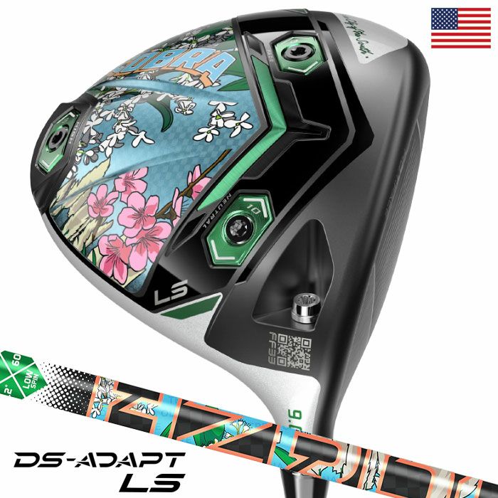 コブラ2025DS-ADAPTLSSeasonOpenerDriverLimitedEditionドライバーメンズ右用HZRDUSBlack60USA直輸入品