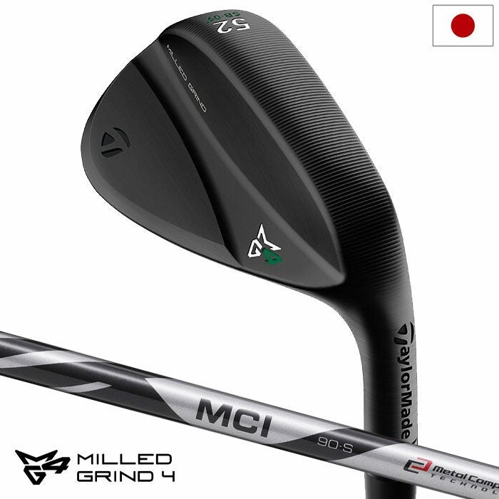 テーラーメイド MG4 ブラック ウェッジ メンズ 右用 MCI 90 for