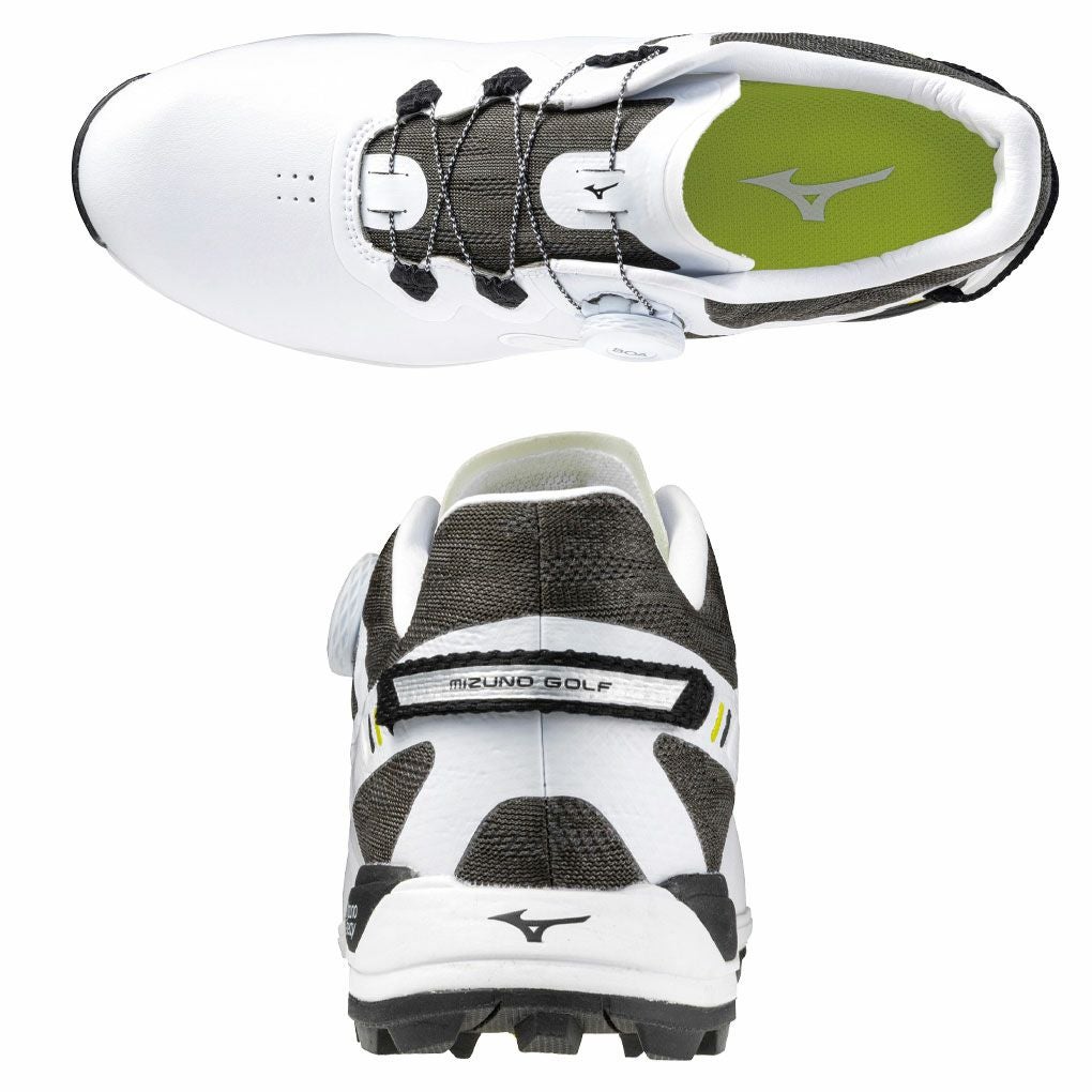 ミズノスパイクレスシューズウエーブハザードWGボア51GM2375メンズゴルフシューズ靴mizuno日本正規品