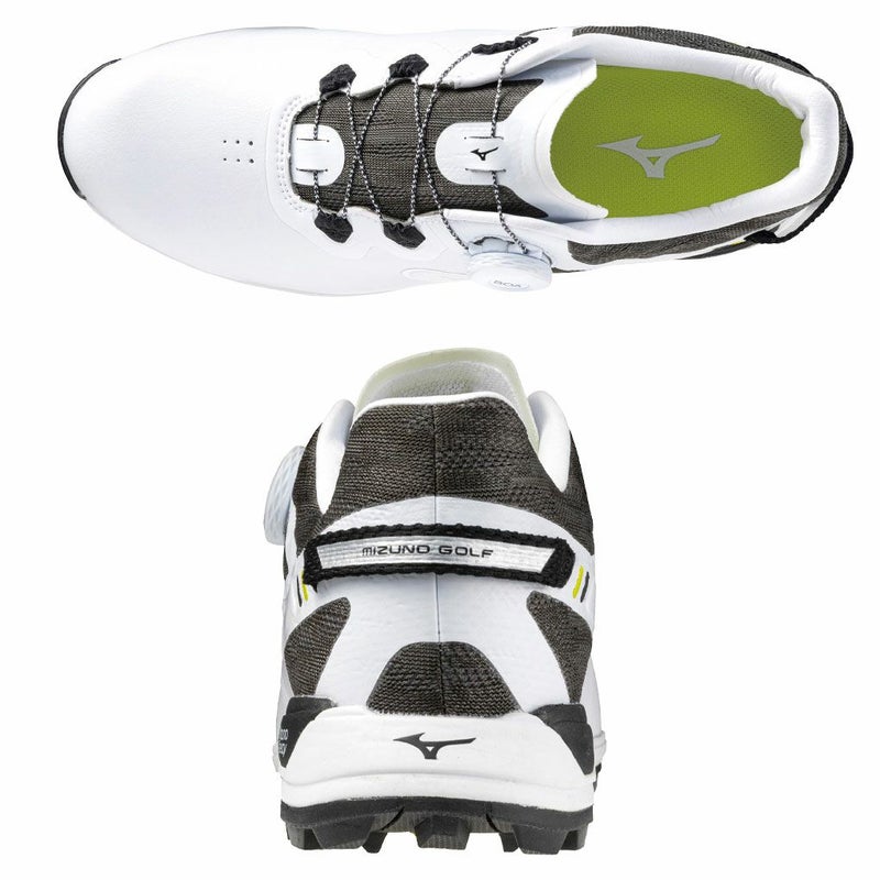 ミズノスパイクレスシューズウエーブハザードWGボア51GM2375メンズゴルフシューズ靴mizuno日本正規品