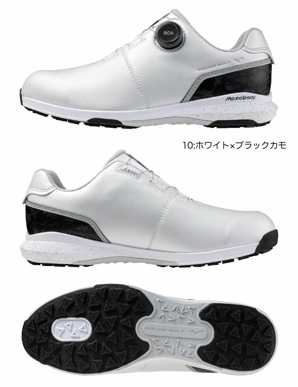 ミズノスパイクレスシューズネクスライトエナジーボア51GQ2550メンズゴルフシューズ 靴mizuno日本正規品