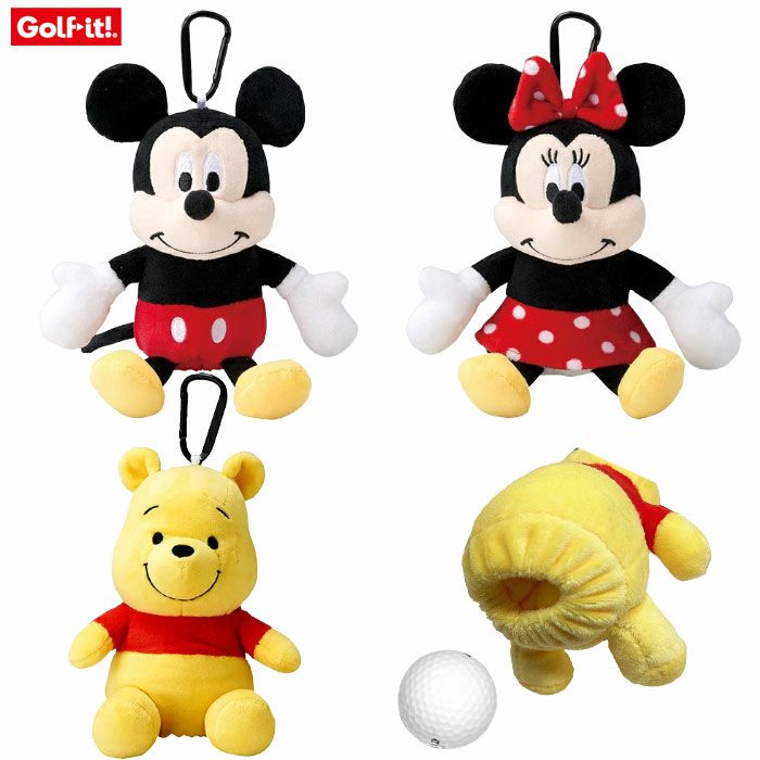 ライトディズニーキャラクターボールポーチC-196C-197C-198