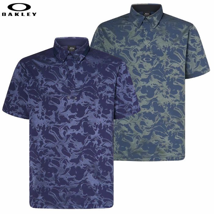 オークリーゴルフウェアFOA407568メンズ半袖シャツ2025春夏モデルOAKLEY日本正規品