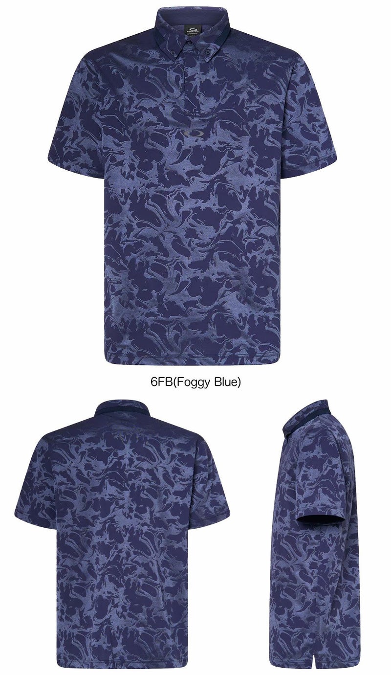 オークリーゴルフウェアFOA407568メンズ半袖シャツ2025春夏モデルOAKLEY日本正規品