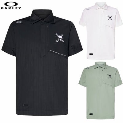 オークリーゴルフウェアFOA407672メンズ半袖シャツ2025春夏モデルOAKLEY日本正規品