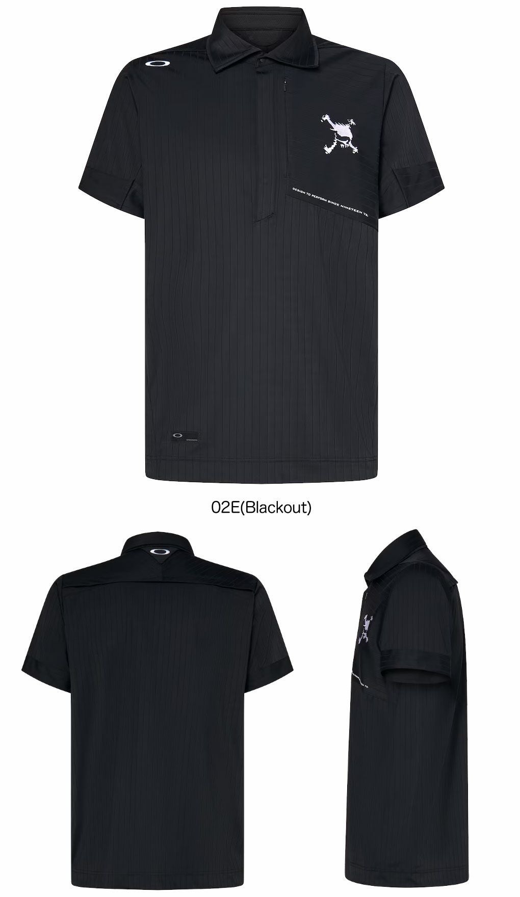 オークリー OAKLEY シャツ Skull Sleek Stripe Shirt 2.0 メンズ