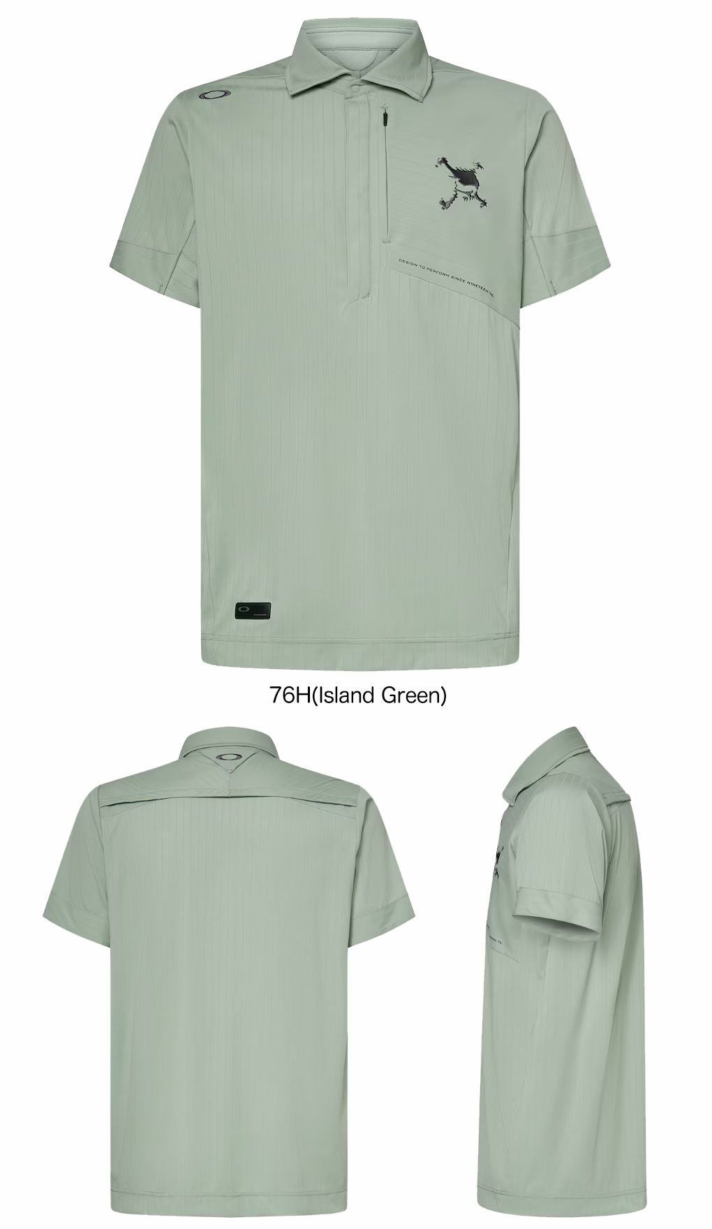 オークリー OAKLEY シャツ Skull Sleek Stripe Shirt 2.0 メンズ