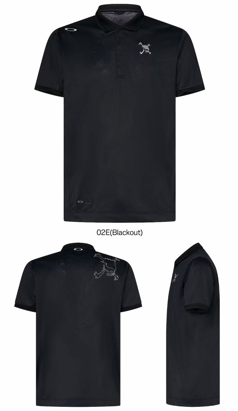 オークリーゴルフウェアFOA407675メンズ半袖シャツ2025春夏モデルOAKLEY日本正規品