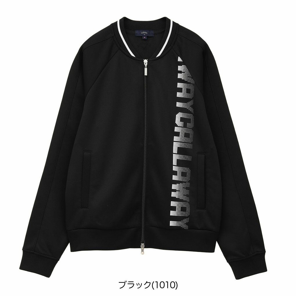 キャロウェイダンボールスウェットフルジップブルゾンC24217201レディースゴルフウェア2024秋冬モデルCallaway日本正規品