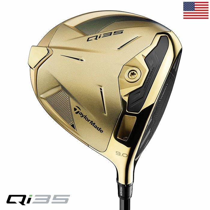 テーラーメイド Qi35 Designer Series ドライバー ゴールド メンズ 右