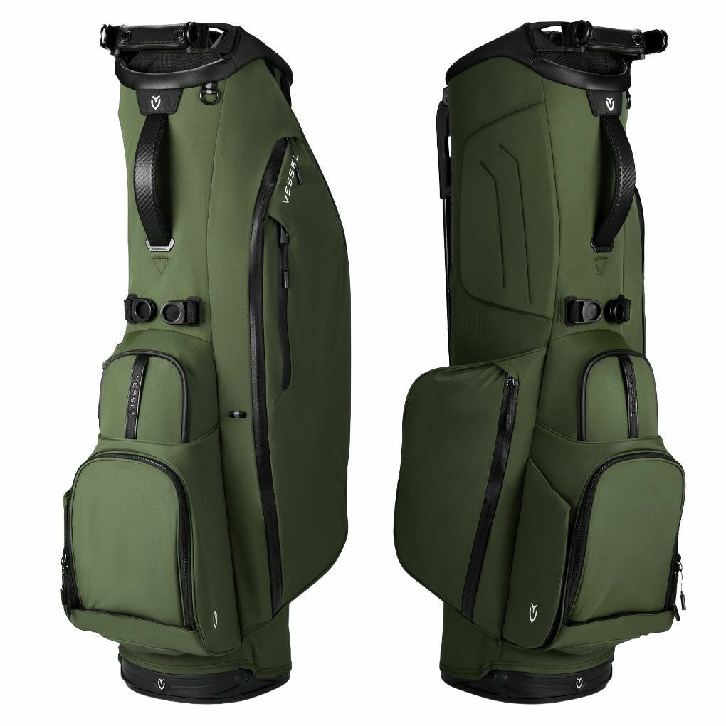 VESSEL キャディバッグ Player Air Stand スタンドバッグ 14分割トップ