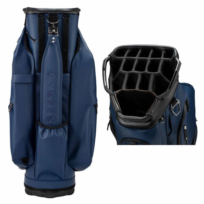 VESSELキャディバッグLuxProCartカートバッグ15分割トップベゼルゴルフ2025年モデルUSA直輸入品
