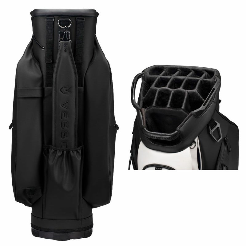 VESSELキャディバッグPlayerVStandスタンドバッグ14分割トップベゼルゴルフ2025年モデルUSA直輸入品