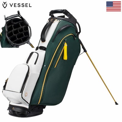 VESSELキャディバッグ2025SeasonOpenerPlayerVProスタンドバッグ14分割トップベゼルゴルフ2025年モデルUSA直輸入品
