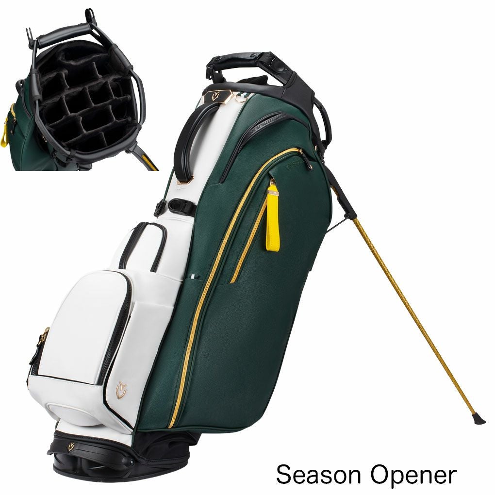VESSELキャディバッグ2025SeasonOpenerPlayerVProスタンドバッグ14分割トップベゼルゴルフ2025年モデルUSA直輸入品