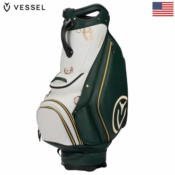 VESSELキャディバッグ2025SeasonOpenerPrime2.0Staffカートバッグ6分割トップベゼルゴルフ2025年モデルUSA直輸入品