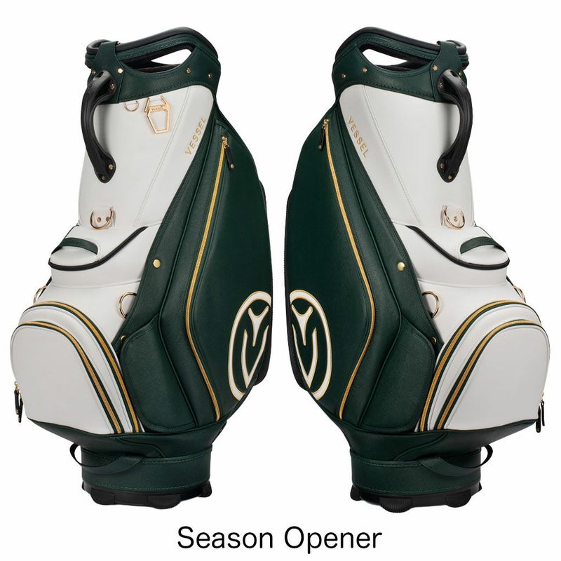 VESSELキャディバッグ2025SeasonOpenerPrime2.0Staffカートバッグ6分割トップベゼルゴルフ2025年モデルUSA直輸入品