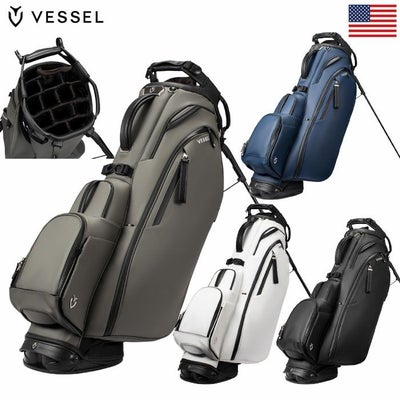 VESSELキャディバッグPlayerVProStandスタンドバッグ14分割トップベゼルゴルフ2025年モデルUSA直輸入品