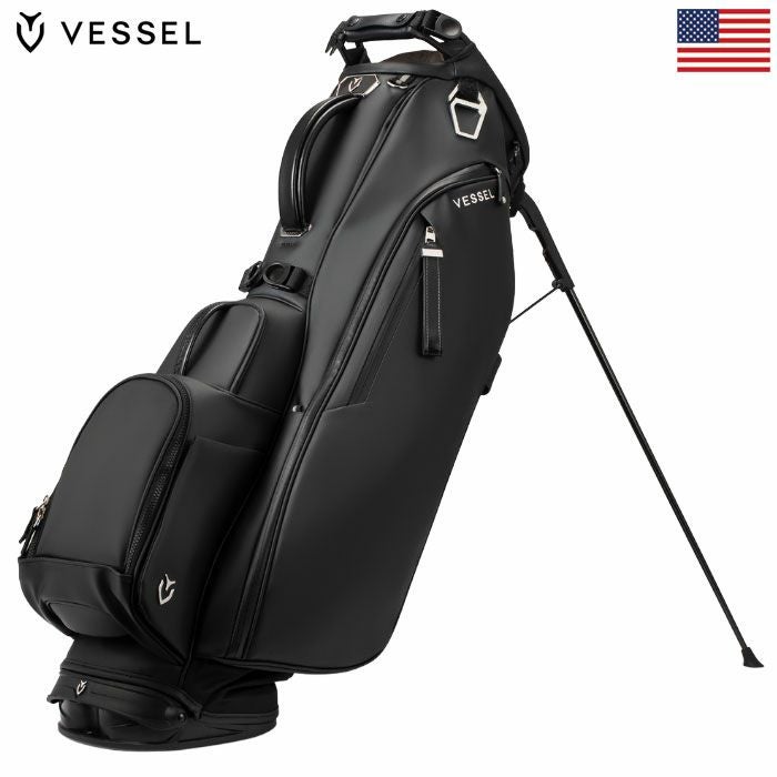 VESSELキャディバッグPlayerVStandスタンドバッグ6分割トップベゼルゴルフ2025年モデルUSA直輸入品
