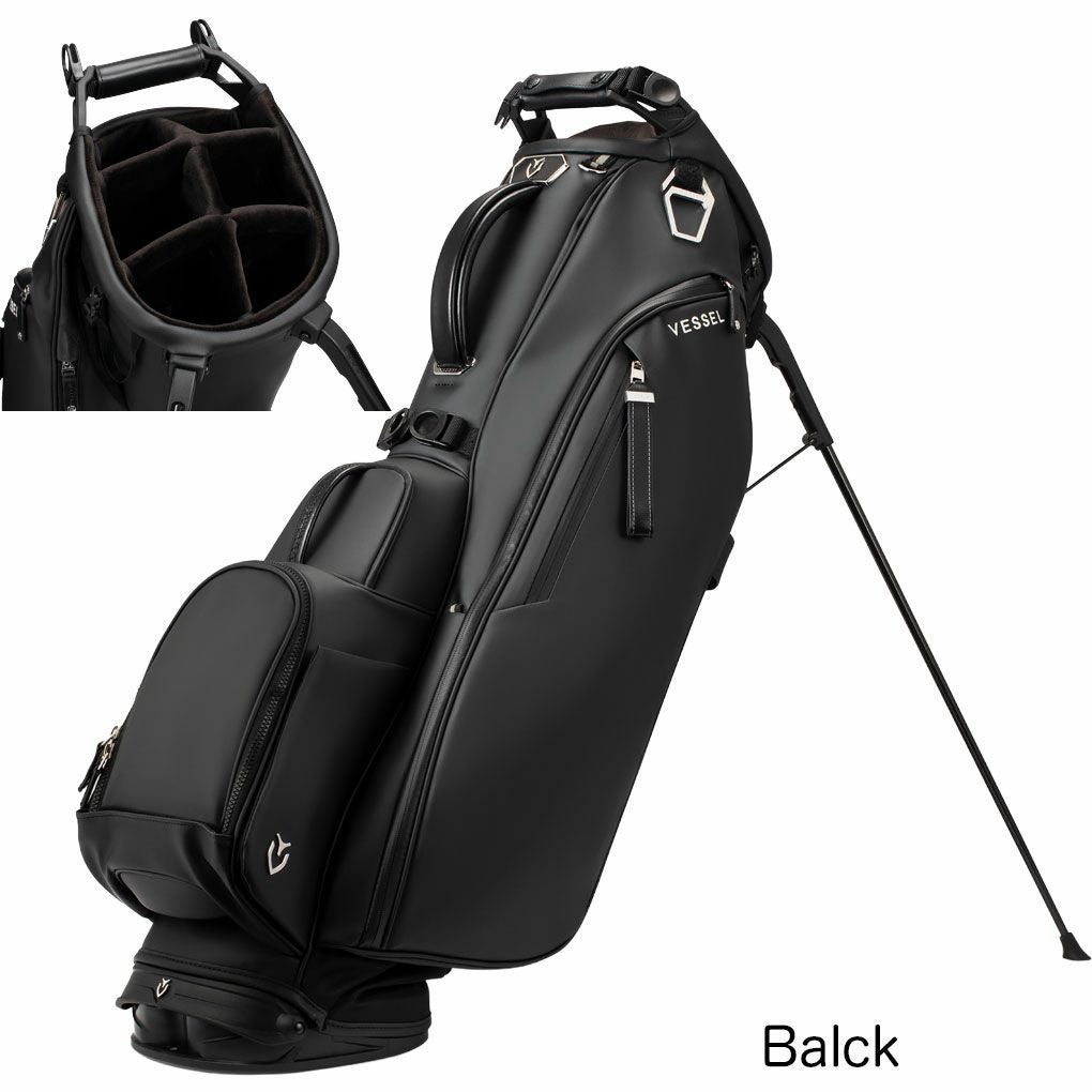 VESSELキャディバッグPlayerVStandスタンドバッグ6分割トップベゼルゴルフ2025年モデルUSA直輸入品