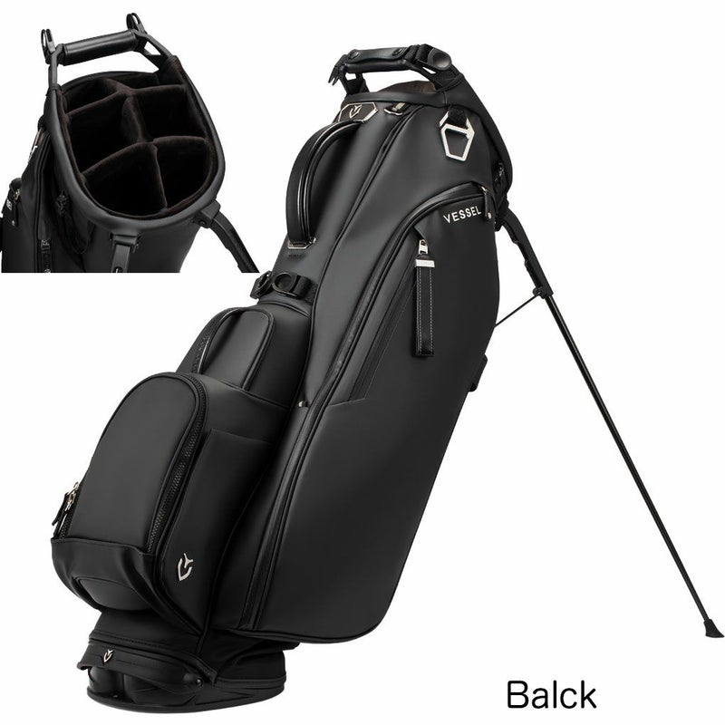 VESSELキャディバッグPlayerVStandスタンドバッグ6分割トップベゼルゴルフ2025年モデルUSA直輸入品