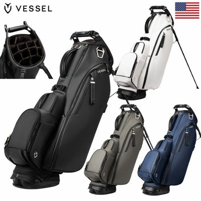 VESSELキャディバッグPlayerVStandスタンドバッグ14分割トップベゼルゴルフ2025年モデルUSA直輸入品