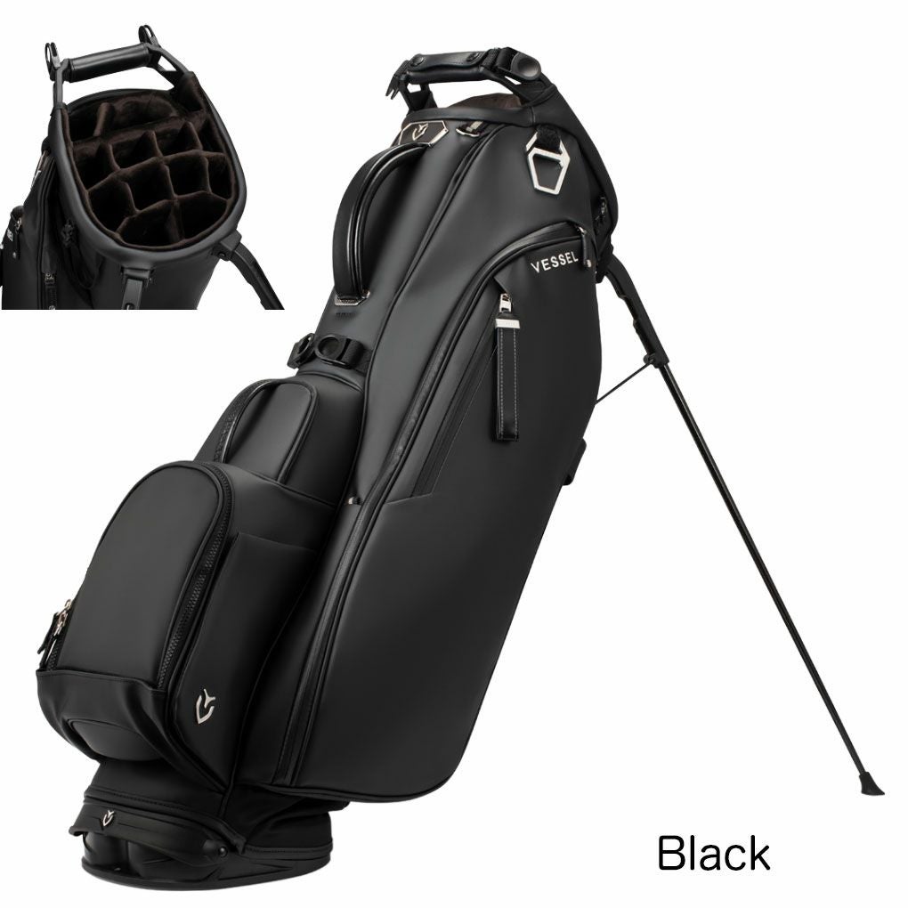 VESSEL キャディバッグ Player V Stand スタンドバッグ 14分割トップ